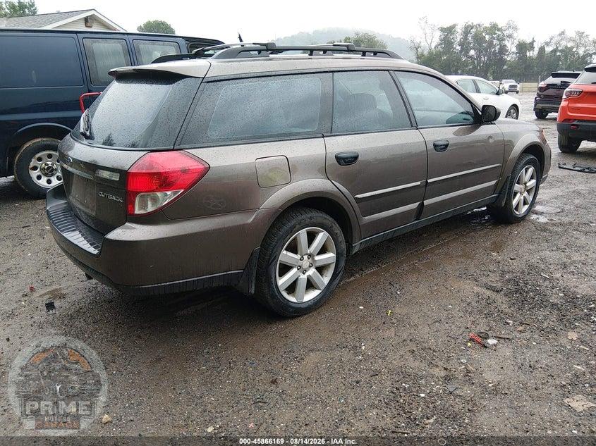 2009 SUBARU OUTBACK 2.5I — фото 4