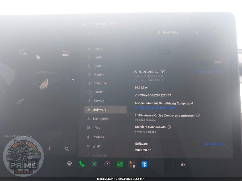 2025 TESLA MODEL Y LONG RANGE DUAL MOTOR ALL-WHEEL DRIVE — фото 7