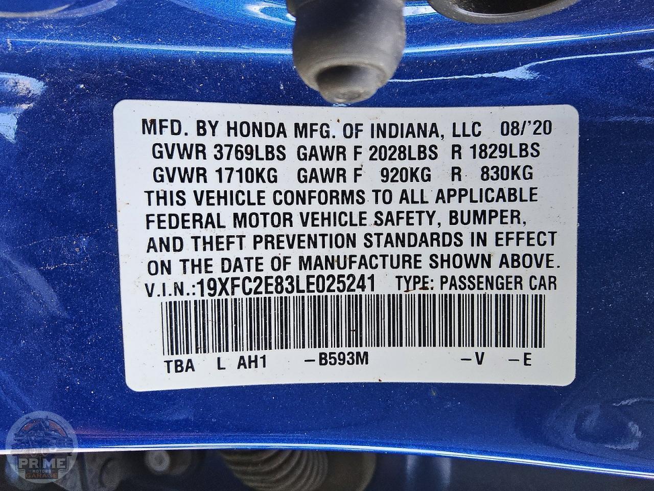 2020 HONDA CIVIC — фото 23