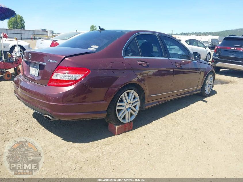 2009 MERCEDES-BENZ C 300 SPORT 4MATIC — фото 4