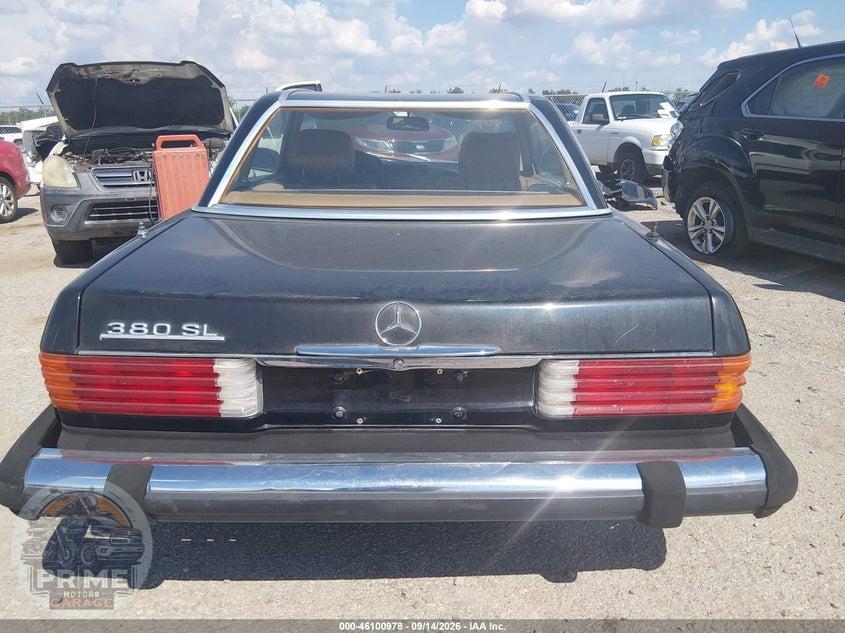 1983 MERCEDES-BENZ 380 SL — фото 16