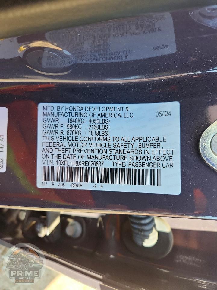 2024 HONDA CIVIC — фото 13