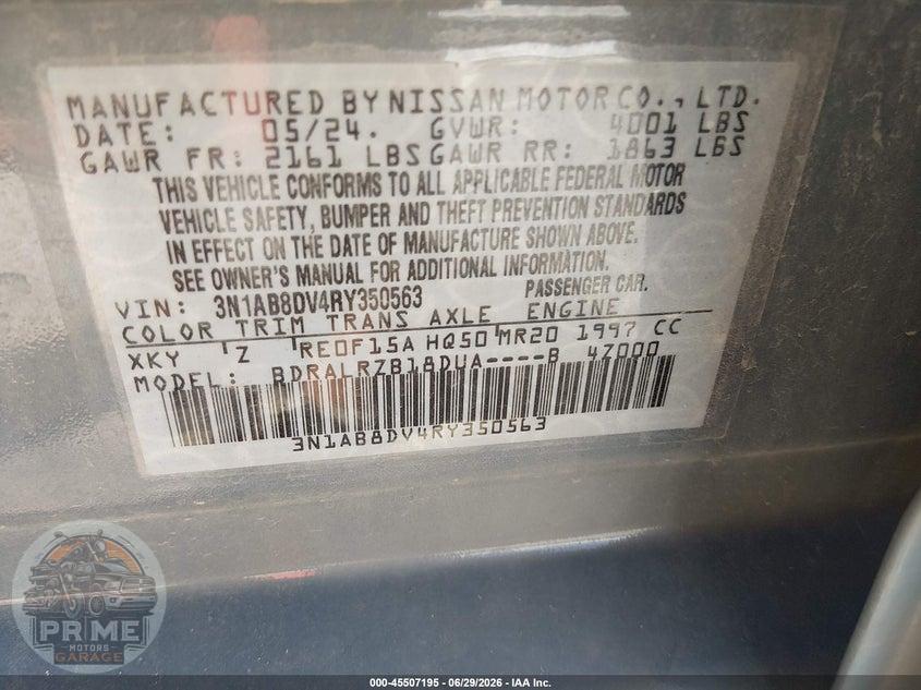 2024 NISSAN SENTRA SR XTRONIC CVT — фото 9