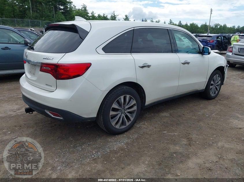 2014 ACURA MDX TECHNOLOGY PKG W/ENTERTAINMENT PKG — фото 4
