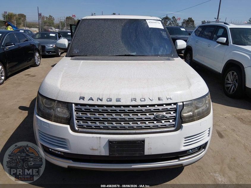 2016 LAND ROVER RANGE ROVER 3.0L V6 SUPERCHARGED HSE — фото 6