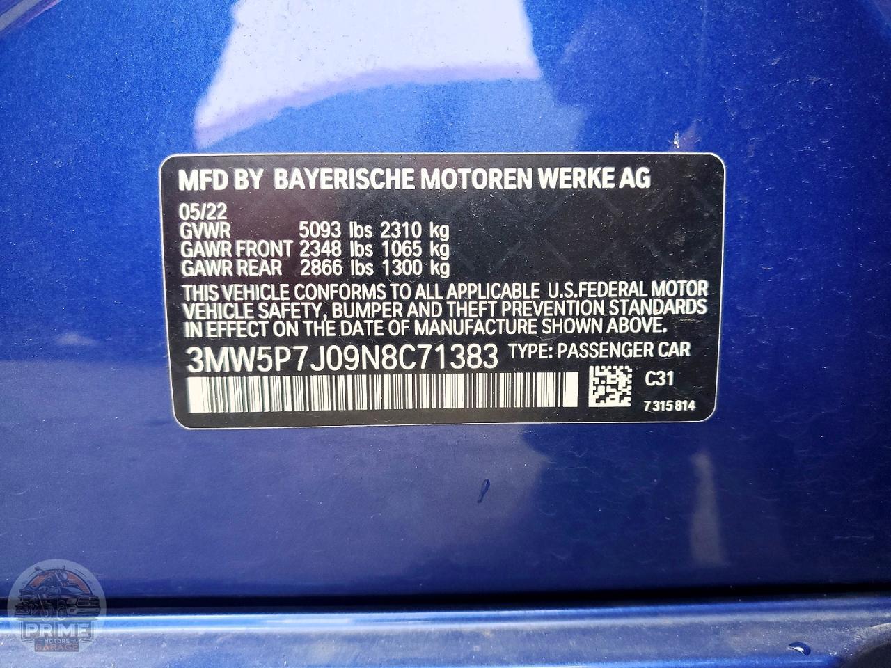 2022 BMW 3 SERIES — фото 9