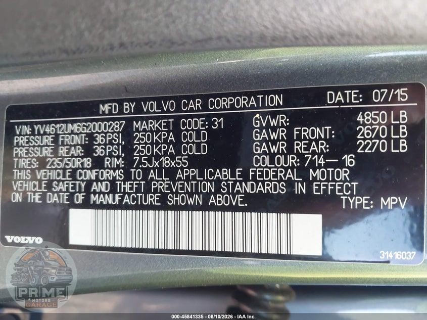 2016 VOLVO S60 CROSS COUNTRY T5 PLATINUM — фото 9