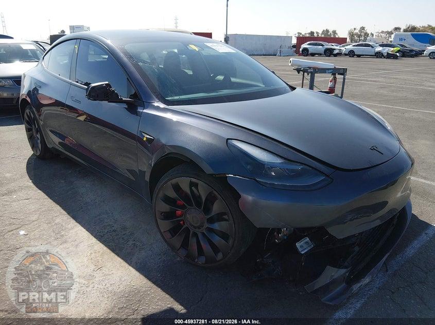 2023 TESLA MODEL 3 PERFORMANCE DUAL MOTOR ALL-WHEEL DRIVE — фото 1