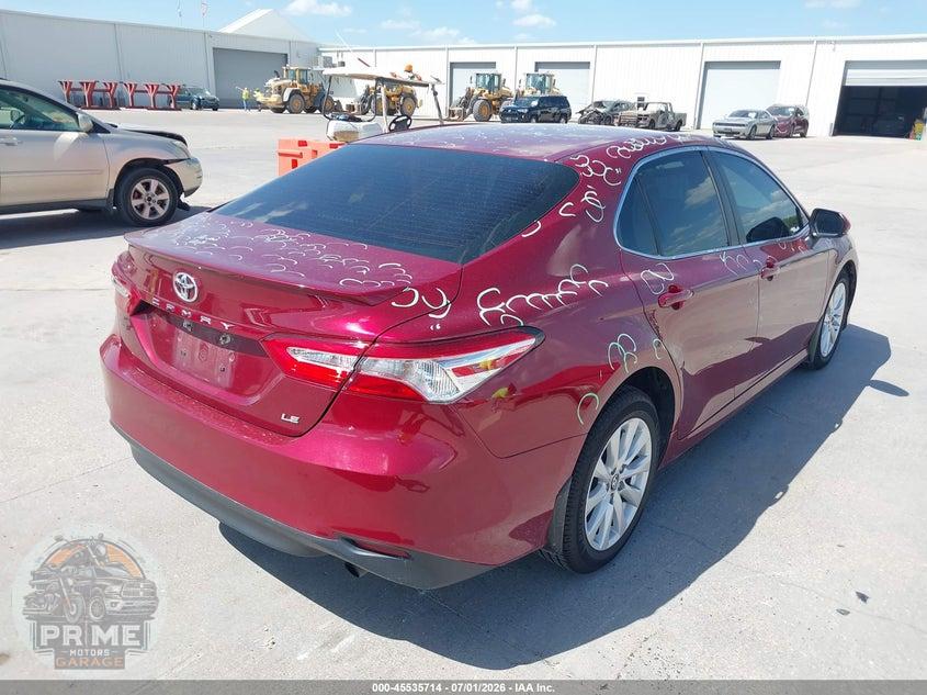 2018 TOYOTA CAMRY LE — фото 4