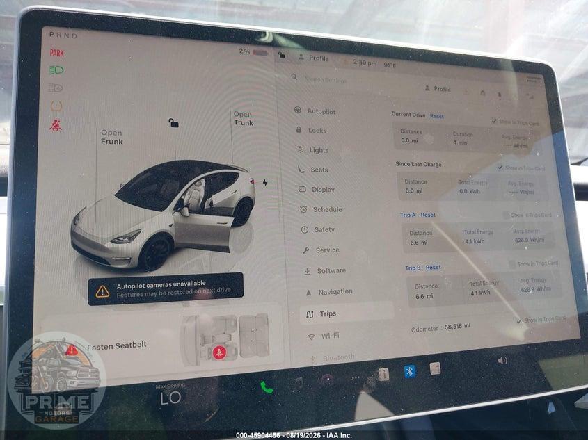 2022 TESLA MODEL Y PERFORMANCE DUAL MOTOR ALL-WHEEL DRIVE — фото 7