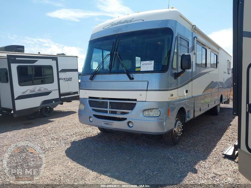 2002 WORKHORSE CUSTOM CHASSIS MOTORHOME CHASSIS W22 — фото 2