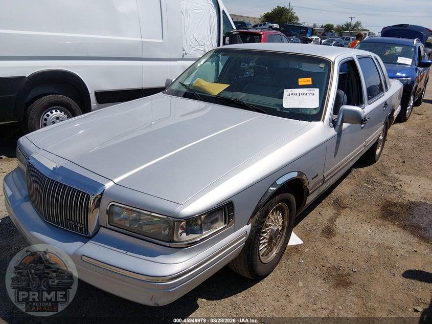 1996 LINCOLN TOWN CAR SGN/DMND ANV/CYPRESS/JN — фото 2