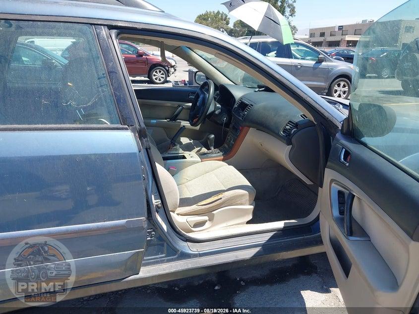 2006 SUBARU OUTBACK 2.5I — фото 5