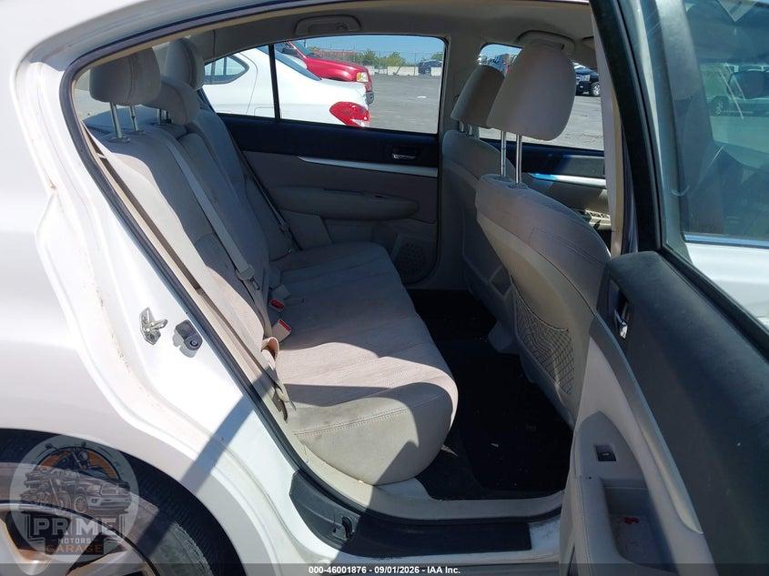 2013 SUBARU LEGACY 2.5I PREMIUM — фото 8