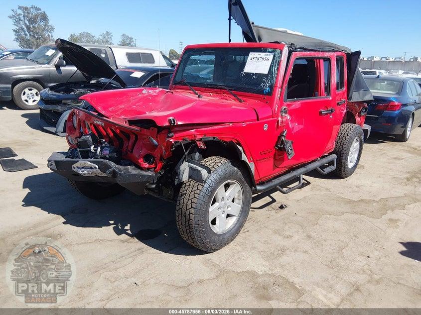 2017 JEEP WRANGLER UNLIMITED SPORT — фото 2