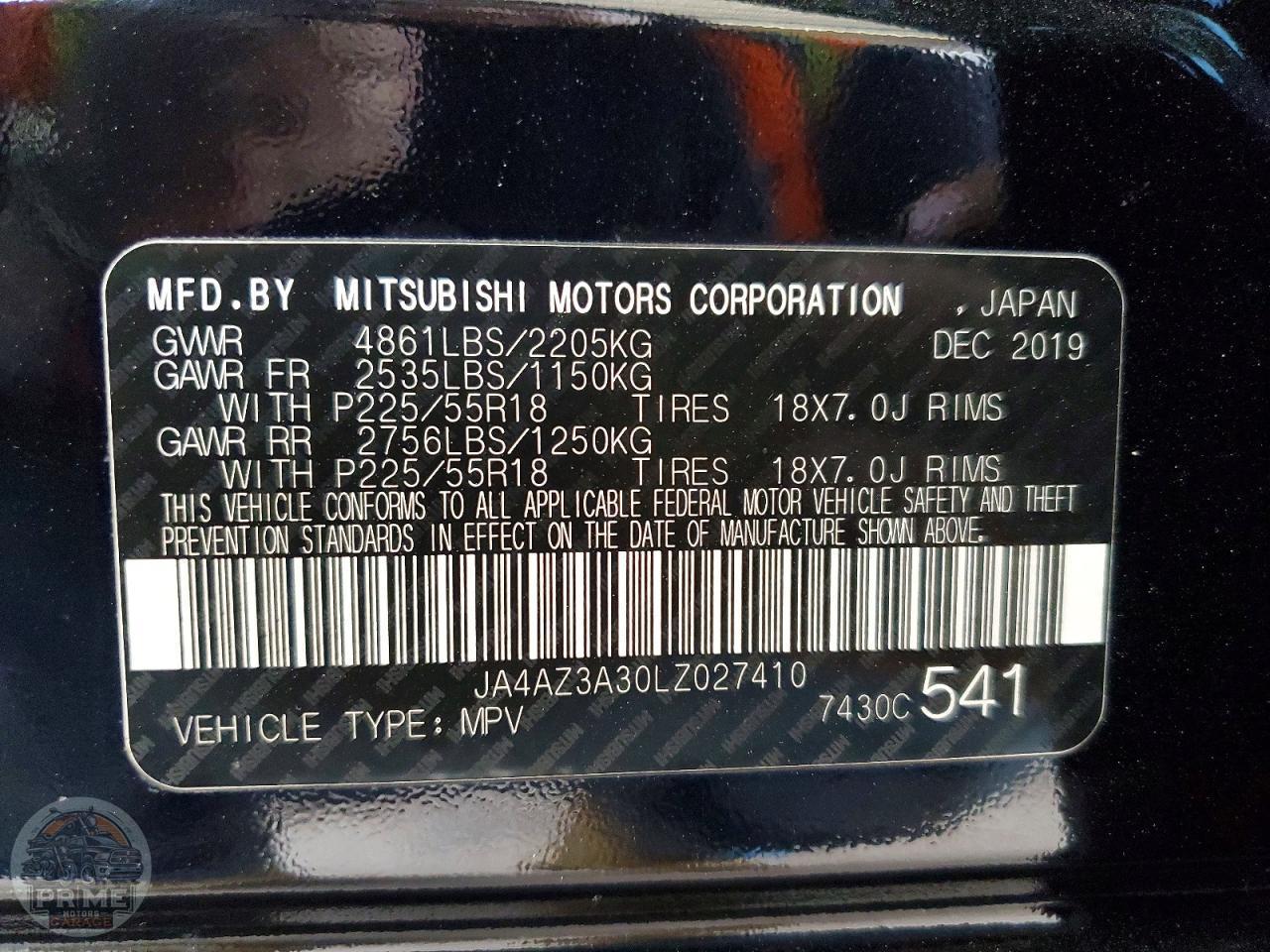 2020 MITSUBISHI OUTLANDER — фото 13