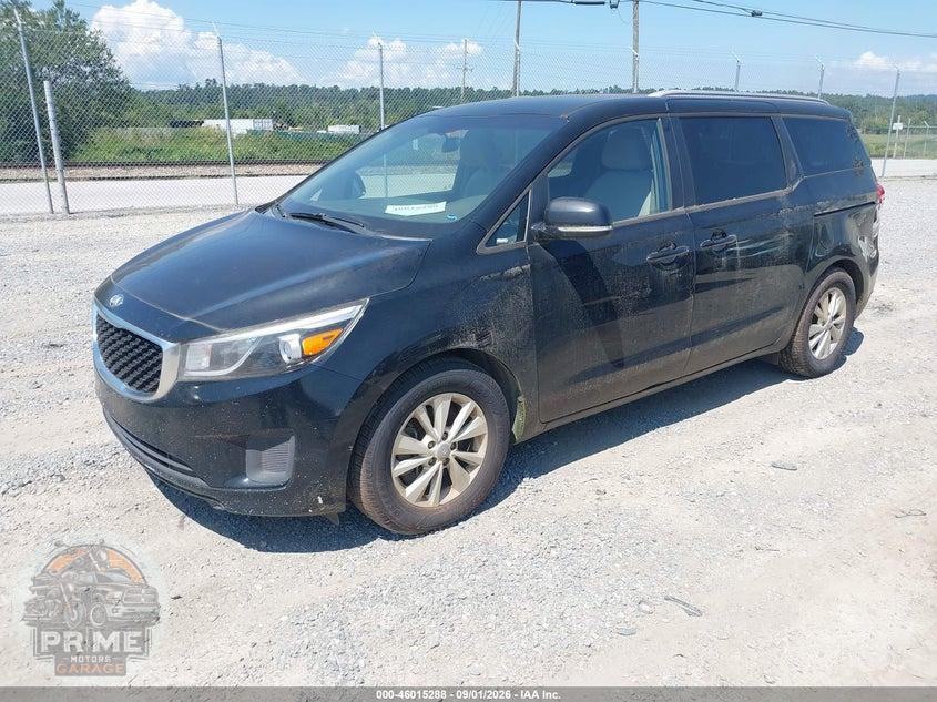 2016 KIA SEDONA LX — фото 2