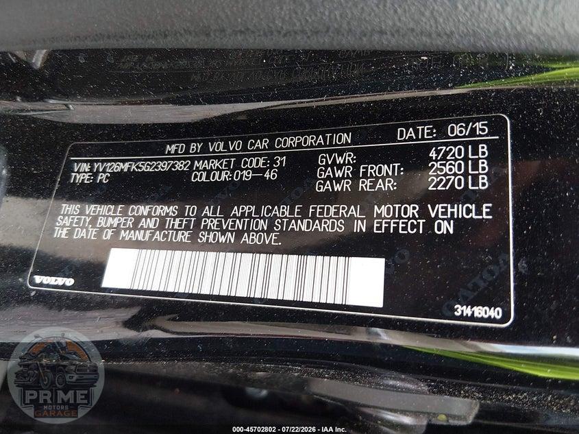 2016 VOLVO S60 T5 DRIVE-E PREMIER — фото 9