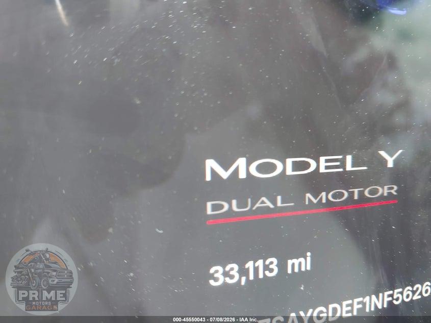 2022 TESLA MODEL Y PERFORMANCE DUAL MOTOR ALL-WHEEL DRIVE — фото 15
