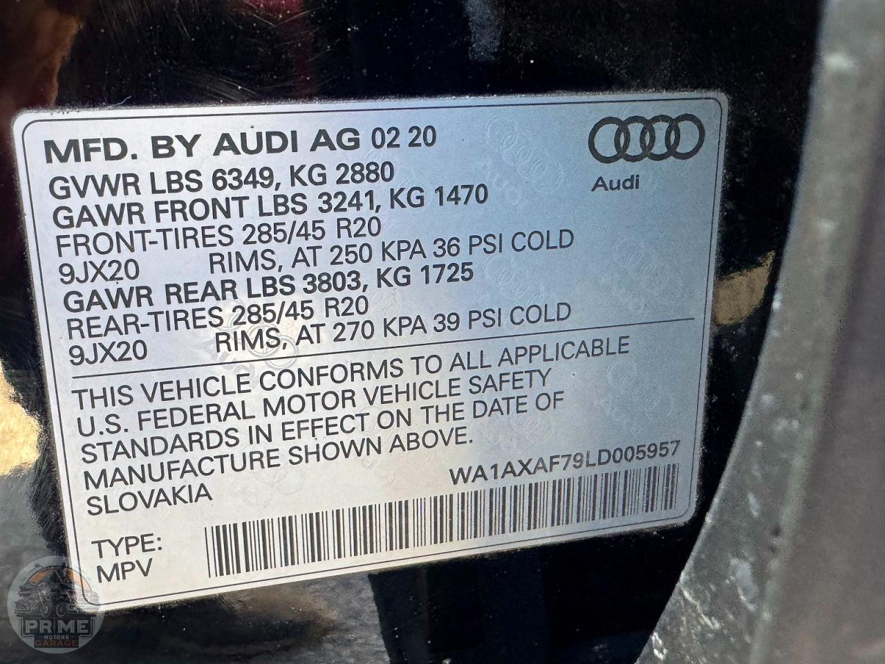 2020 AUDI Q7 — фото 30