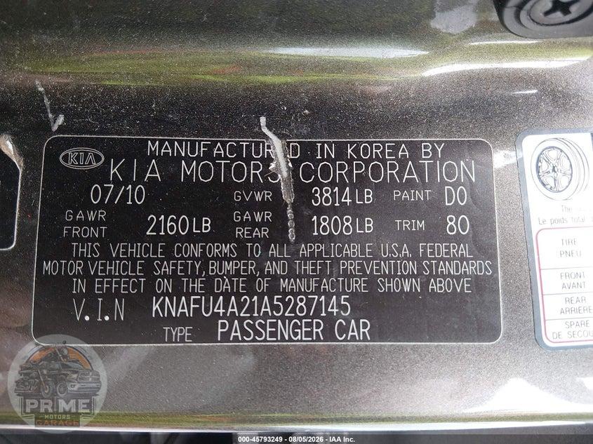 2010 KIA FORTE EX — фото 9