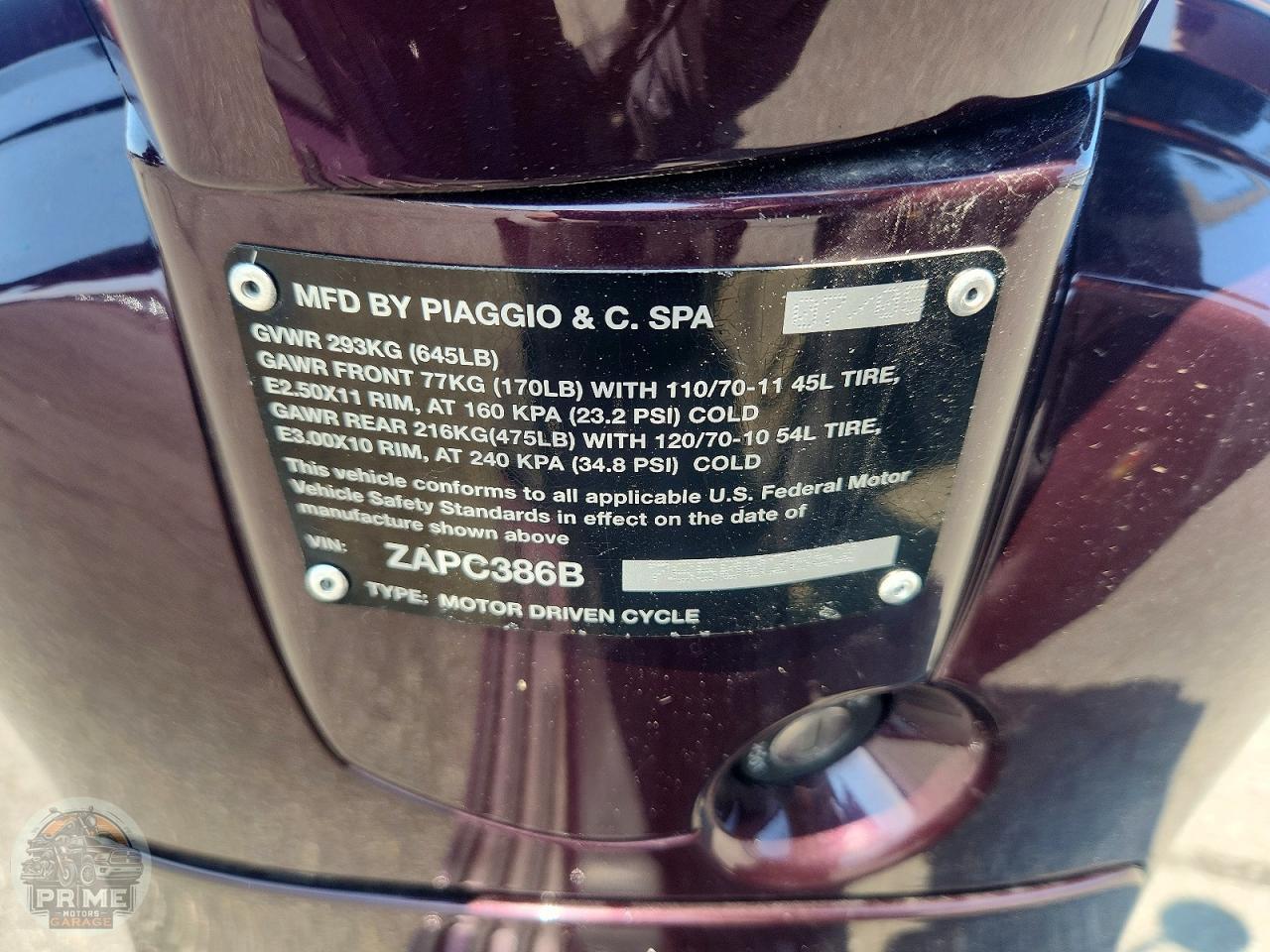 2006 VESPA LX — фото 18