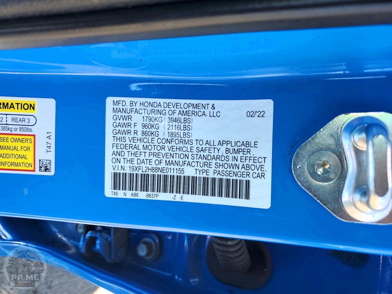 2022 HONDA CIVIC — фото 39
