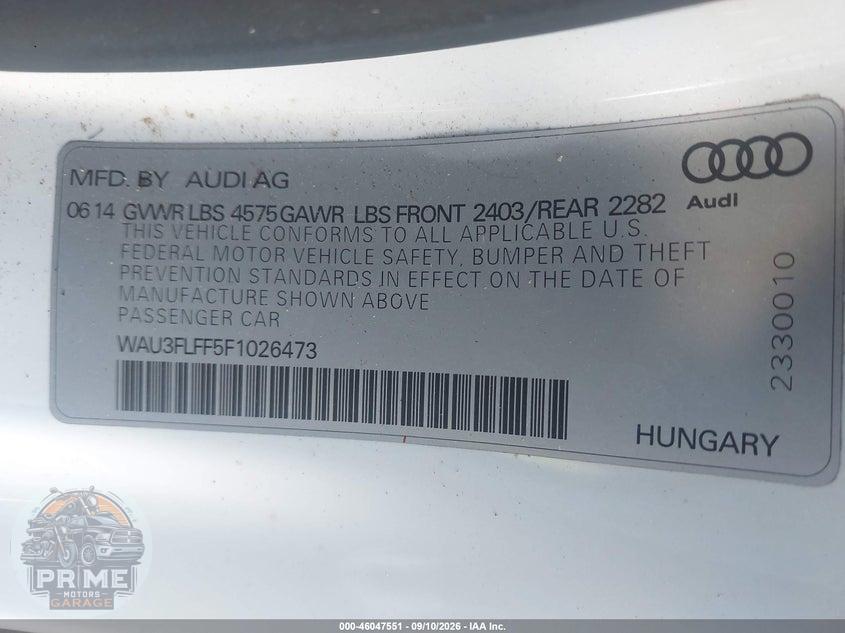 2015 AUDI A3 2.0T PREMIUM — фото 9