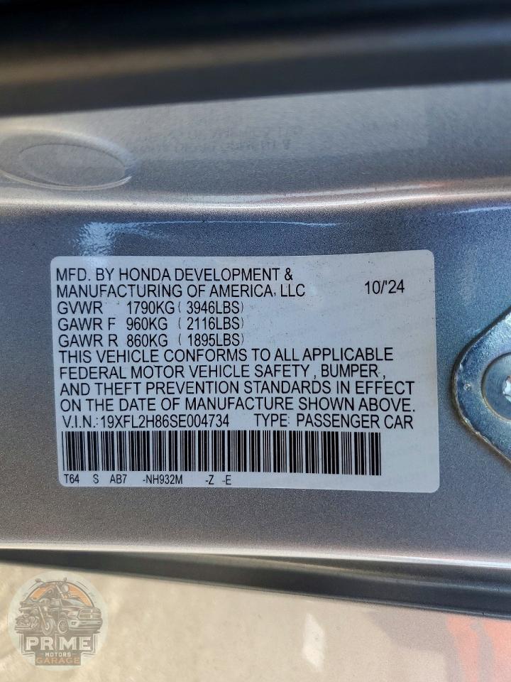 2025 HONDA CIVIC — фото 12
