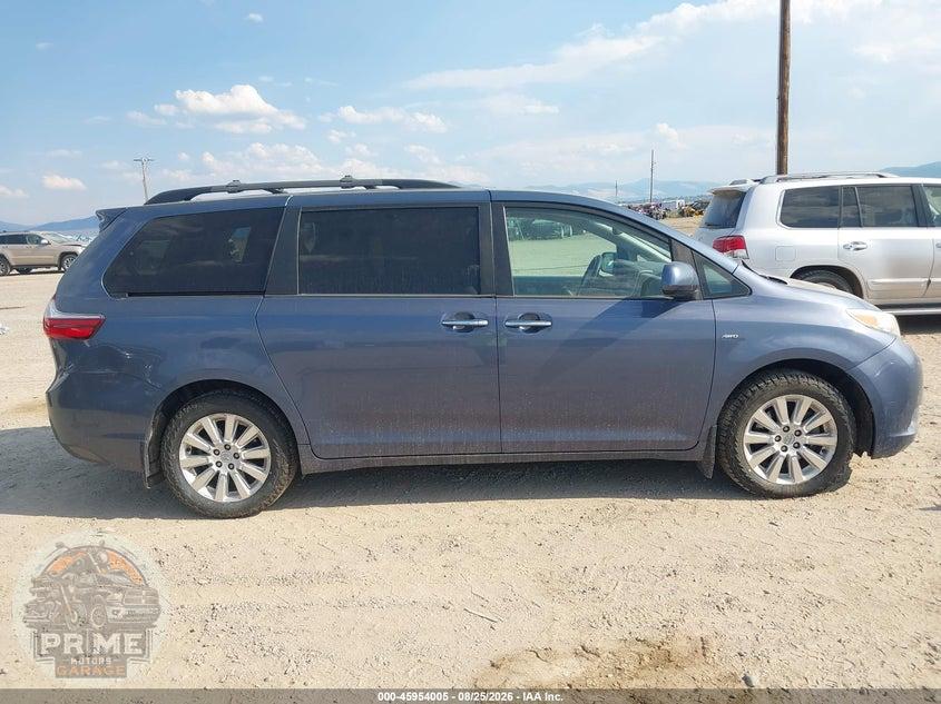 2016 TOYOTA SIENNA XLE PREMIUM 7 PASSENGER — фото 13
