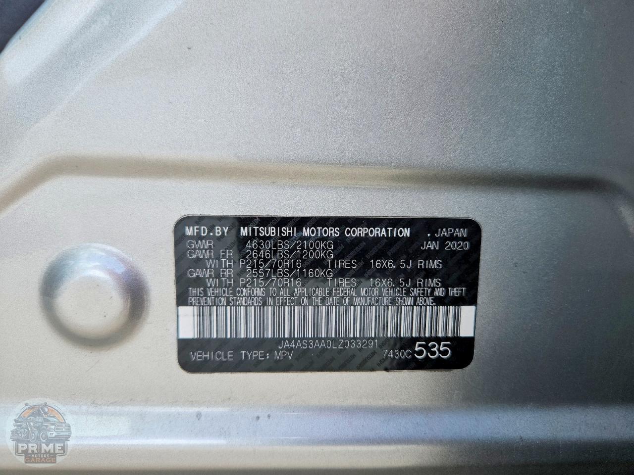 2020 MITSUBISHI ECLIPSE — фото 13