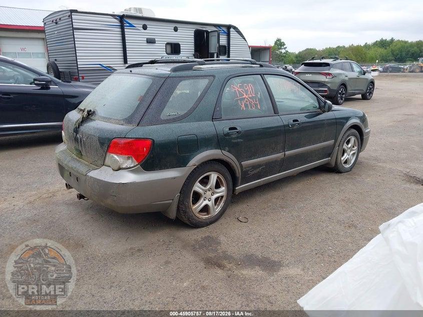 2004 SUBARU IMPREZA OUTBACK SPORT — фото 4