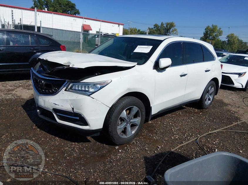 2016 ACURA MDX ACURAWATCH PLUS PACKAGE — фото 2