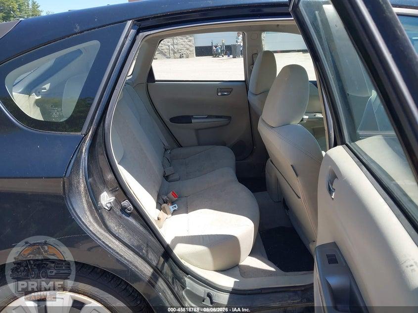 2008 SUBARU IMPREZA 2.5I — фото 8
