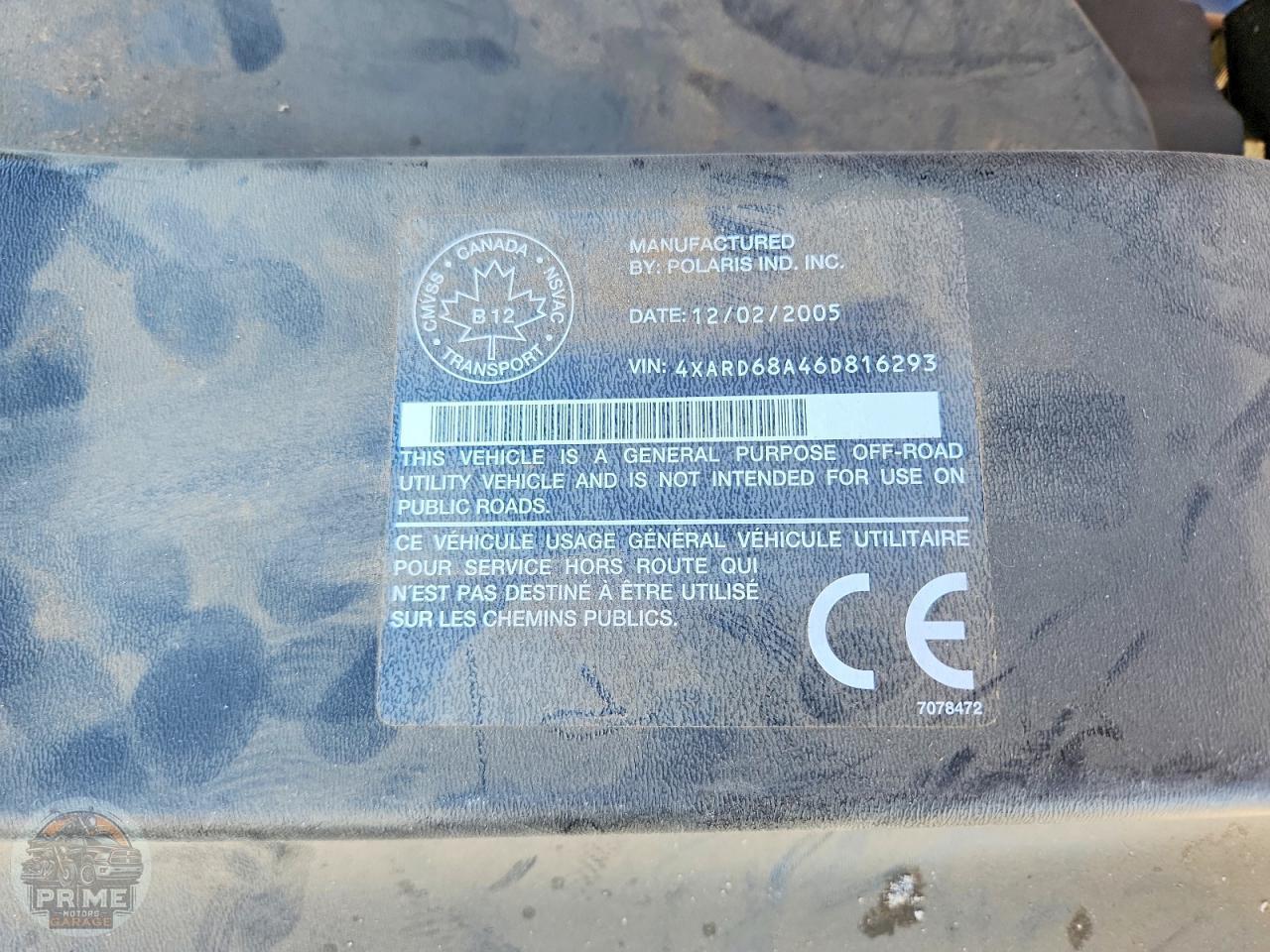 2006 POLARIS RANGER — фото 10
