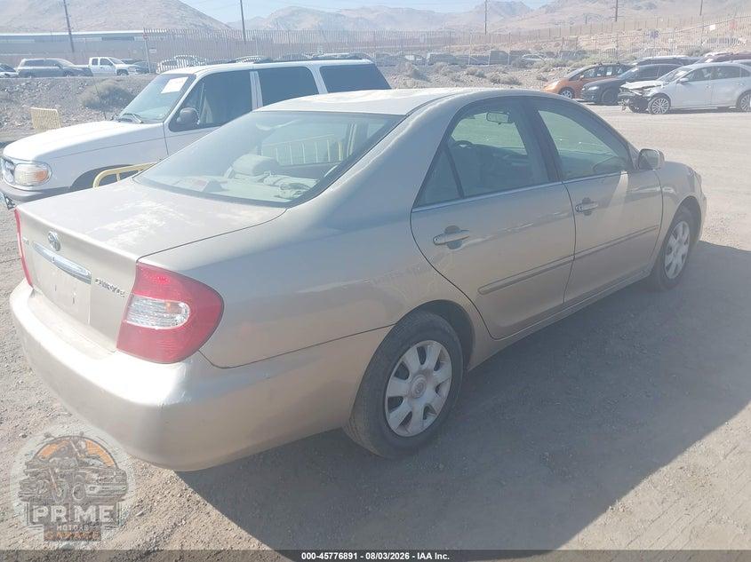 2003 TOYOTA CAMRY LE — фото 4