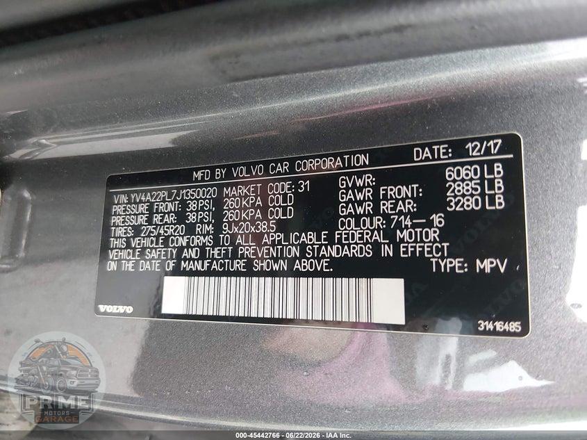 2018 VOLVO XC90 T6 INSCRIPTION — фото 9