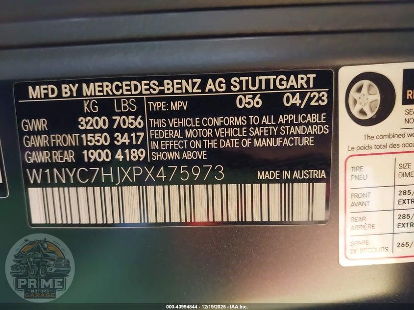 2023 MERCEDES-BENZ AMG G 63 4MATIC — фото 9