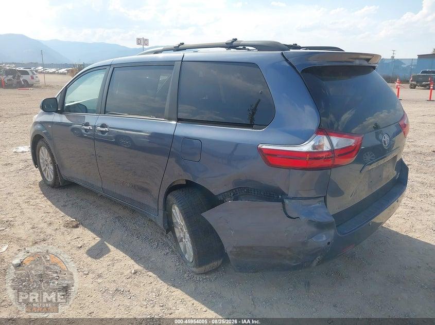 2016 TOYOTA SIENNA XLE PREMIUM 7 PASSENGER — фото 3