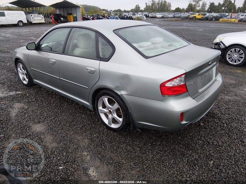 2009 SUBARU LEGACY 2.5I — фото 3