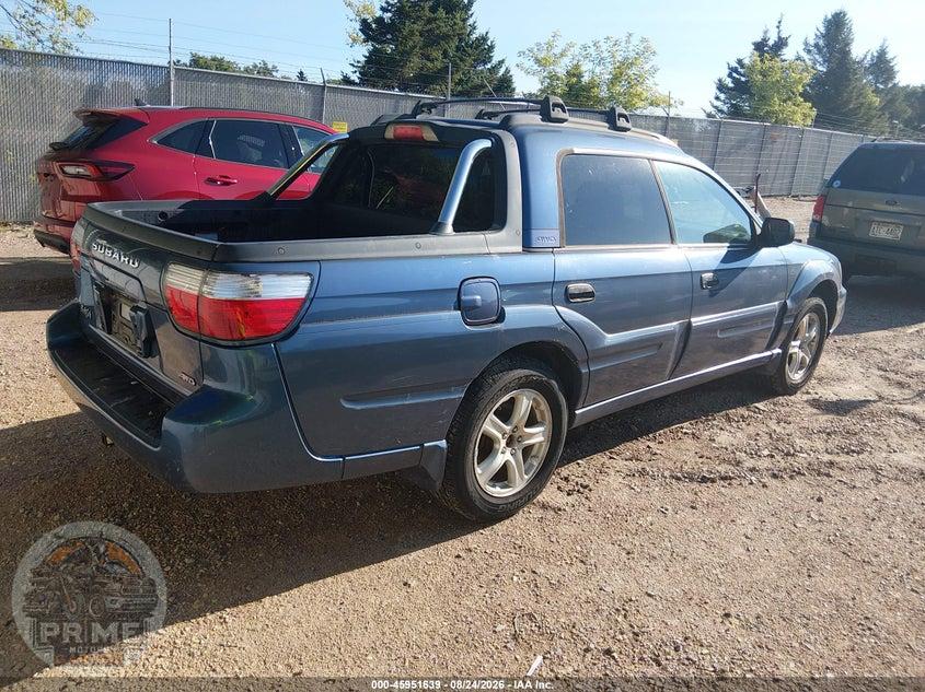 2006 SUBARU BAJA SPORT — фото 4