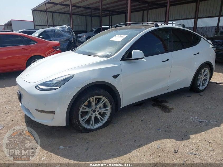 2022 TESLA MODEL Y LONG RANGE DUAL MOTOR ALL-WHEEL DRIVE — фото 2