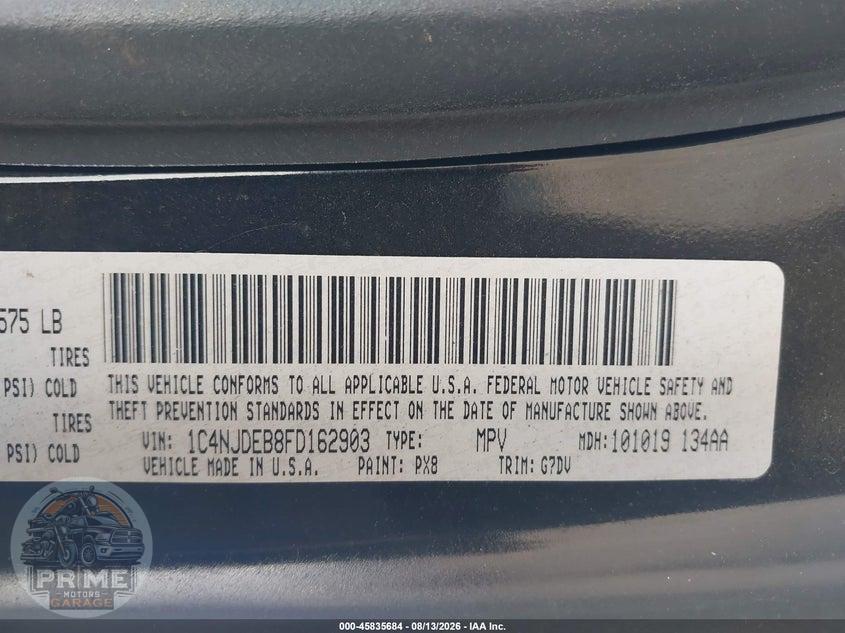 2015 JEEP COMPASS LATITUDE — фото 9