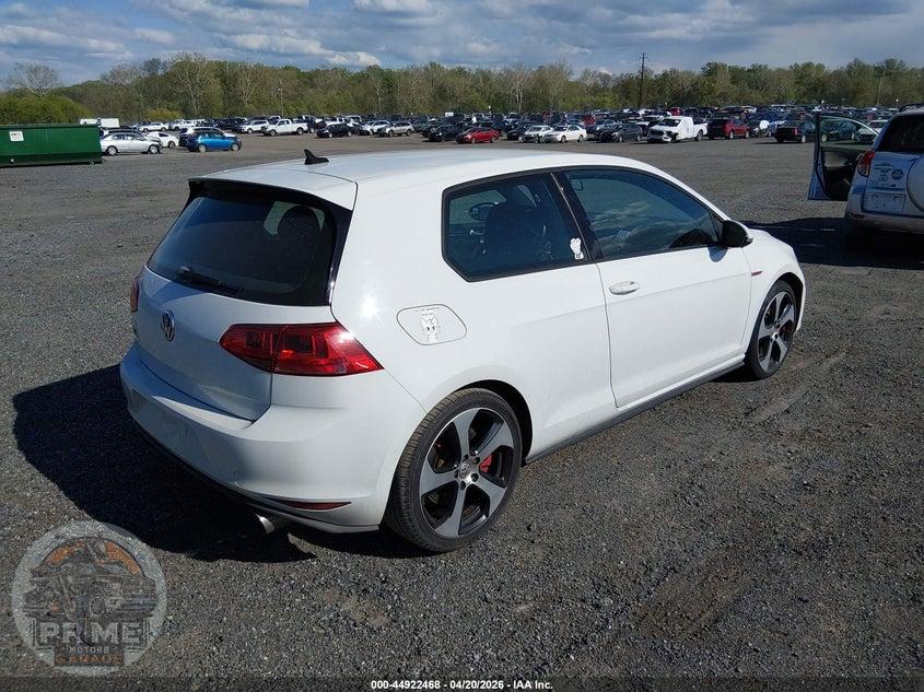 2016 VOLKSWAGEN GOLF GTI S W/PERFORMANCE PACKAGE 2-DOOR — фото 4