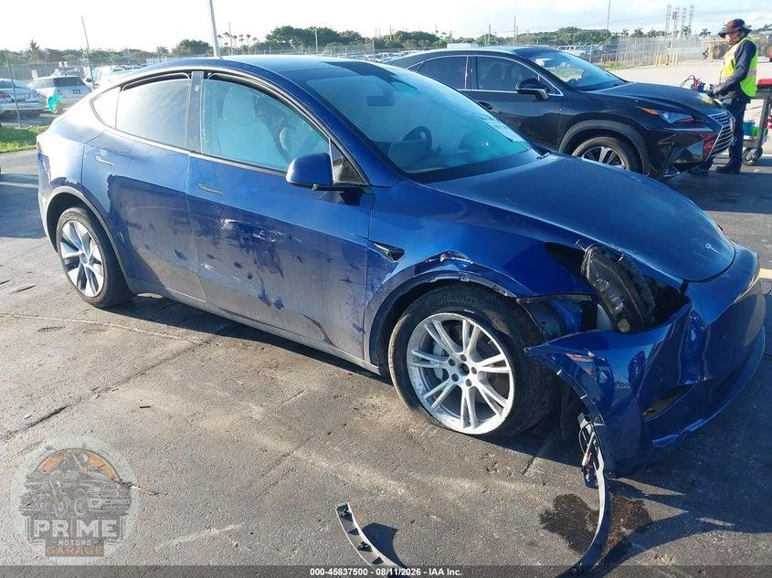 2022 TESLA MODEL Y LONG RANGE DUAL MOTOR ALL-WHEEL DRIVE — фото 1