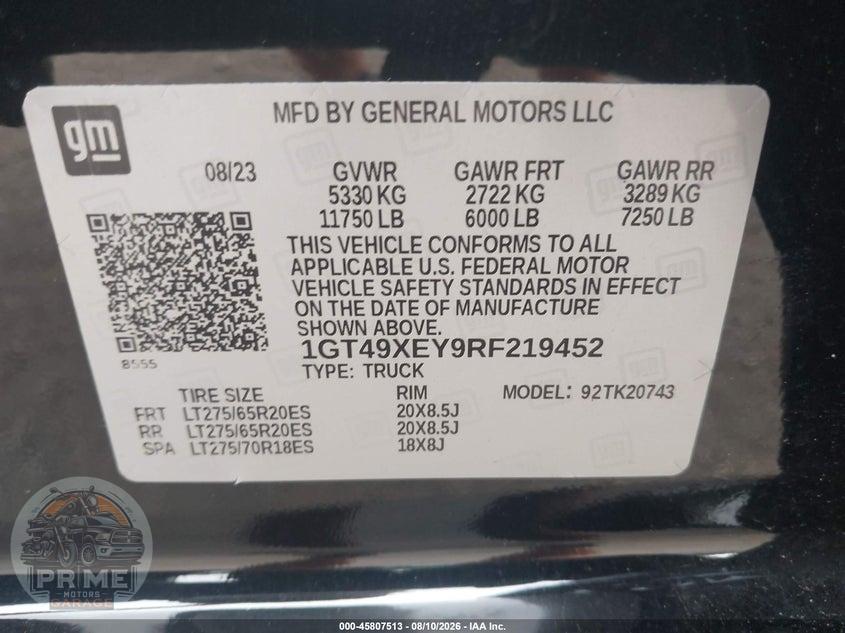 2024 GMC SIERRA 2500HD 4WD  STANDARD BED DENALI ULTIMATE — фото 9