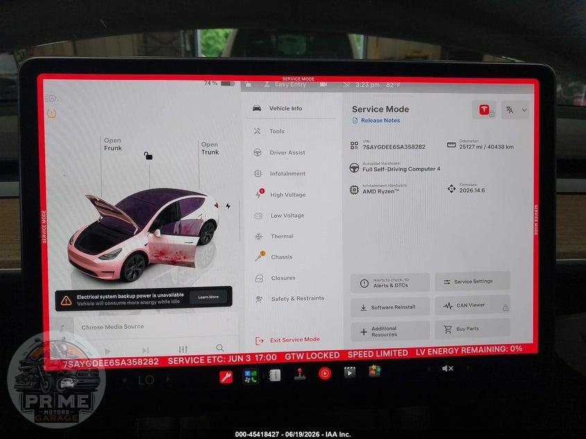 2025 TESLA MODEL Y LONG RANGE DUAL MOTOR ALL-WHEEL DRIVE — фото 7