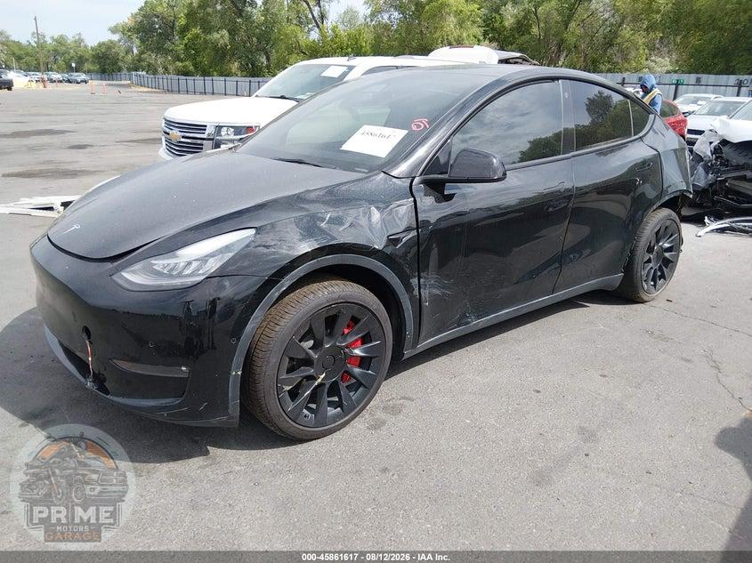 2021 TESLA MODEL Y LONG RANGE DUAL MOTOR ALL-WHEEL DRIVE — фото 2