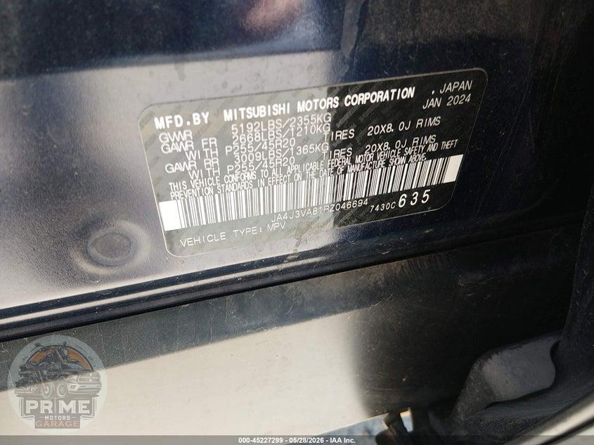 2024 MITSUBISHI OUTLANDER SE/SE BLACK EDITION/SE BLACK EDITION W/PANO ROOF S-AWC — фото 9