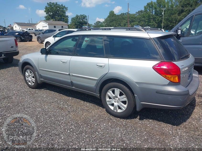 2005 SUBARU OUTBACK 2.5I LIMITED — фото 3